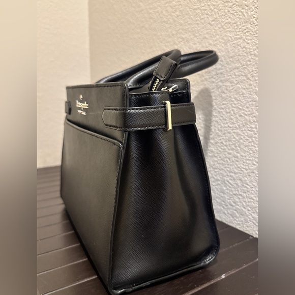 Kate Spade Black Leather Crossbody Bag - Picture 7 of 12